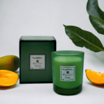 VELA AROMATICA - KLAROMA - MANGA VERDE 230G - COPO VERDE