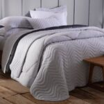 COLCHA - SOLTEIRO - NATURALLE - MALHA - MATELASSÊ - MESCLA