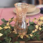 VASO CRISTAL - AMBAR - RETO