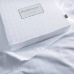 JG CAMA - KING - BUDDEMEYER - 300 FIOS - DAMASK SQUARE - AZUL