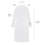 ROUPAO DE MICROFIBRA - SCAVONE - ROSA