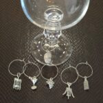 MARCADOR DE TAÇA - CASA GANDINI - WINE BARREL