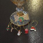 MARCADOR DE TAÇA - CASA GANDINI - NATAL - GUIRLANDA