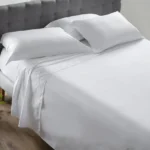 JG LENÇOL - CASAL - KACYUMARA - 200 FIOS - VIDA BELA - BRANCO