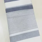 TOALHA DE MESA - REDONDA - 180cm - BUDDEMEYER - FIO TINTO - LUSH - CINZA