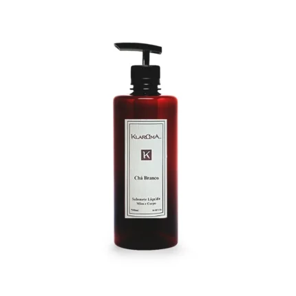 SABONETE LIQUIDO - KLAROMA - CHA BRANCO 500ML PET AMBAR