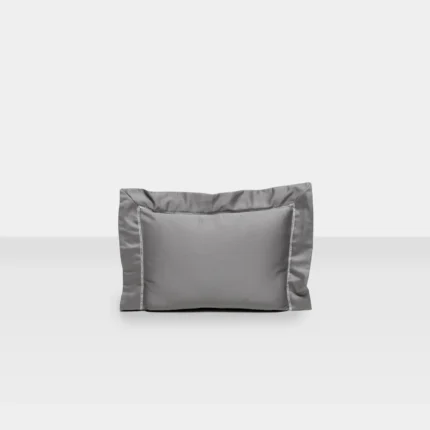 CAPA ALMOFADA - 30x40cm - ARTELASSE - 400 FIOS - AJOUR - CINZA STEEL