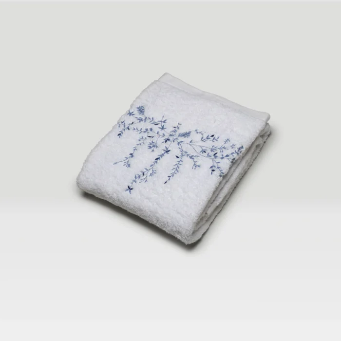 KIT TOALHA - LAVABO - ARTELASSE - RAFFINATO - AZUL - 2 PCS - Imagem 3