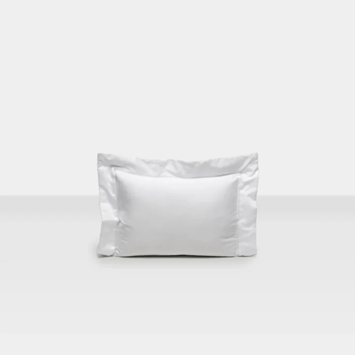 CAPA ALMOFADA - 30x40cm - ARTELASSE - 400 FIOS - AJOUR - BRANCO - Imagem 1