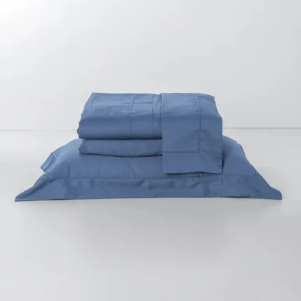 JG LENCOL - KING - ARTELASSE - 300 FIOS - CORDONE - AZUL DENIM