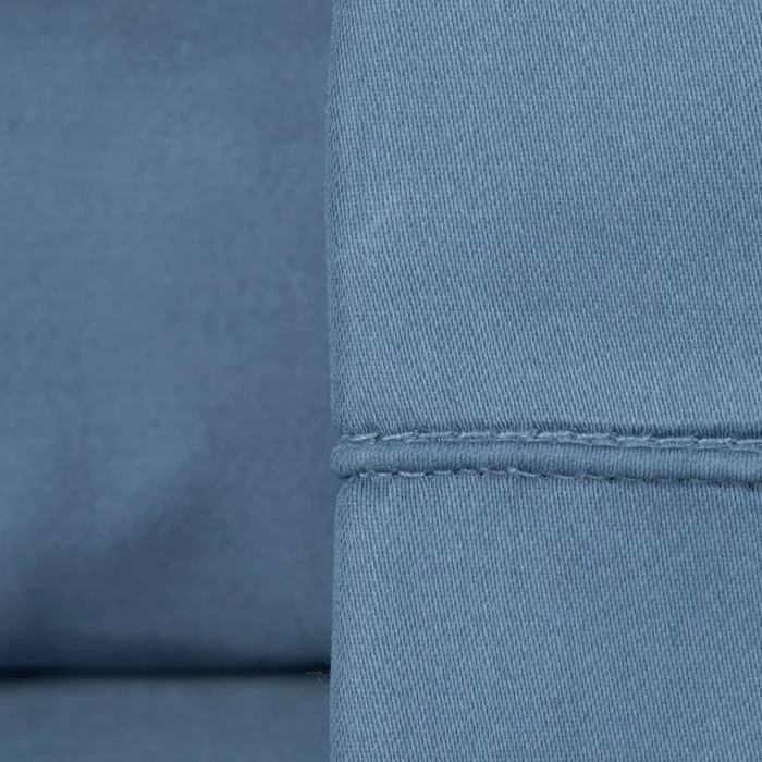 JG LENCOL - KING - ARTELASSE - 300 FIOS - CORDONE - AZUL DENIM - Imagem 6
