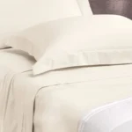 JG LENÇOL - CASAL - ALTENBURG - LUX - 200F - BEGE DELAVE - Imagem 2