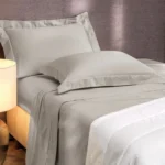 JG LENÇOL - SOLTEIRO - ALTENBURG - LUX - 200 FIOS - CINZA INSPIRACAO - Imagem 3