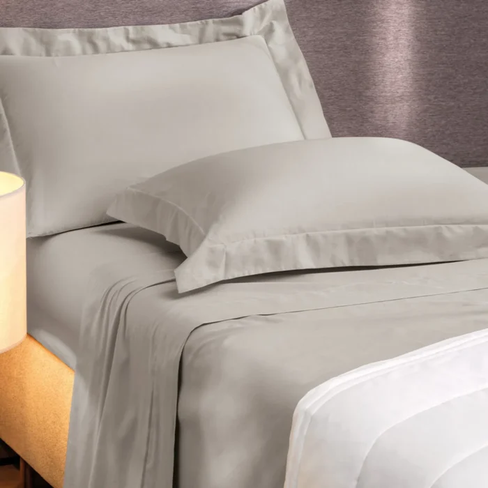 JG LENÇOL - SOLTEIRO - ALTENBURG - LUX - 200 FIOS - CINZA INSPIRACAO - Imagem 4