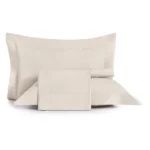 JG CAMA - QUEEN - 200 FIOS - LUX - BEGE DELAVE