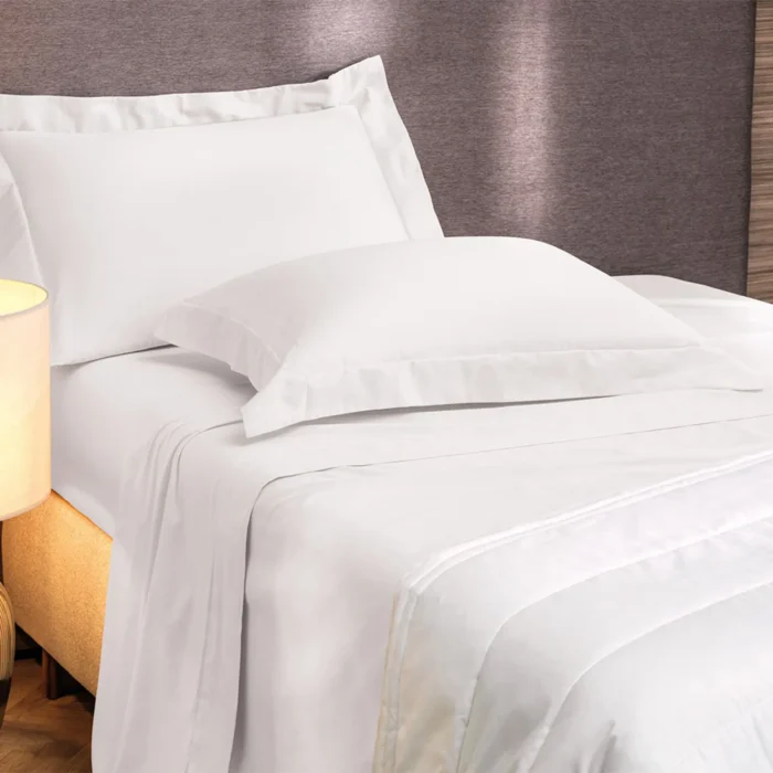 JG CAMA - QUEEN - ALTENBURG - 200 FIOS - LUX - BRANCO - Imagem 3