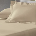 JG CAMA - KING - ALTENBURG - 300 FIOS - PONTO AJOUR - MARROM LIFT - Imagem 3