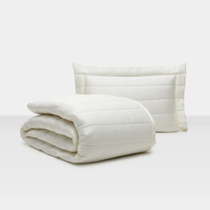 COLCHA - KING - ARTELASSE - 300 FIOS - SELINA - OFF WHITE - Imagem 1