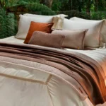 COLCHA - KING - ARTELASSE - 300 FIOS - SELINA - OFF WHITE - Imagem 2