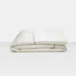 DUVET - KING - ARTELASSE - 300 FIOS - SELINA - OFF WHITE/KAKI
