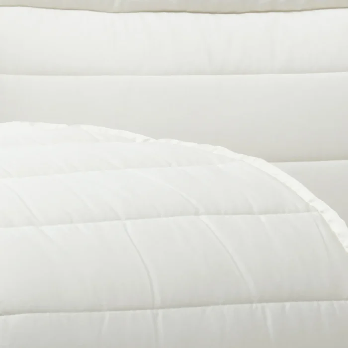 DUVET - KING - ARTELASSE - 300 FIOS - SELINA - OFF WHITE/KAKI - Imagem 3