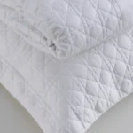 COLCHA - KING - ARTELASSE - 400 FIOS - TRELLIS - BRANCO - Imagem 2