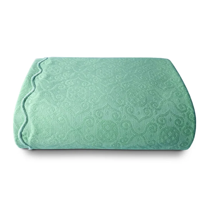 COLCHA - CASAL - TOGNATO - CAPELA - VERDE CARIBE - Imagem 4