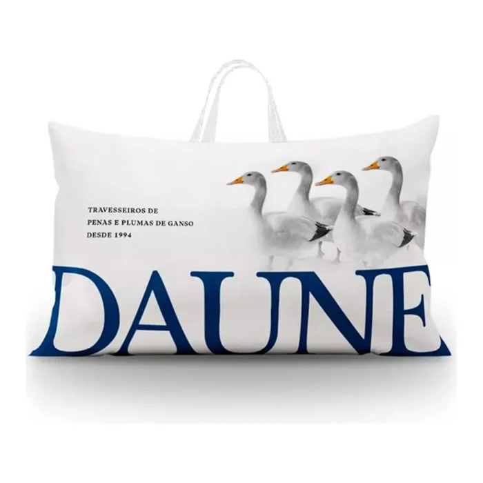 TRAVESSEIRO - 50x70cm - DAUNE - TOQUE DE PLUMA - Imagem 3