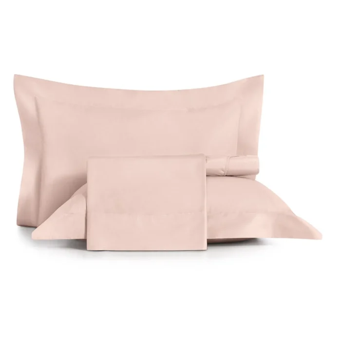 JG CAMA - CASAL - ALTENBURG - 200 FIOS - LUX - ROSA LILLE - Imagem 1