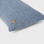 ALMOFADA - 35x70cm - ARTELASSE - LIRIO - AZUL ACINZENTADO - Imagem 3