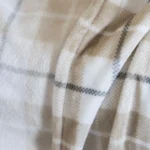 COBERTOR - QUEEN - SCAVONE - FLEECE NEW XADREZ - CAQUI - Imagem 6