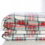 COBERTOR - CASAL - SCAVONE - FLEECE NEW XADREZ - VERMELHO - Imagem 8