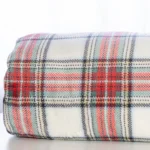 COBERTOR - CASAL - SCAVONE - FLEECE NEW XADREZ - VERMELHO - Imagem 9